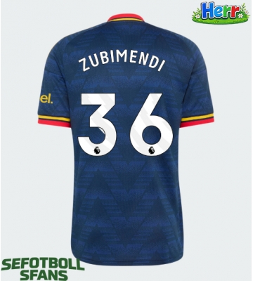 Arsenal Martin Zubimendi #36 Bortatröja 2026-27 Kortärmad